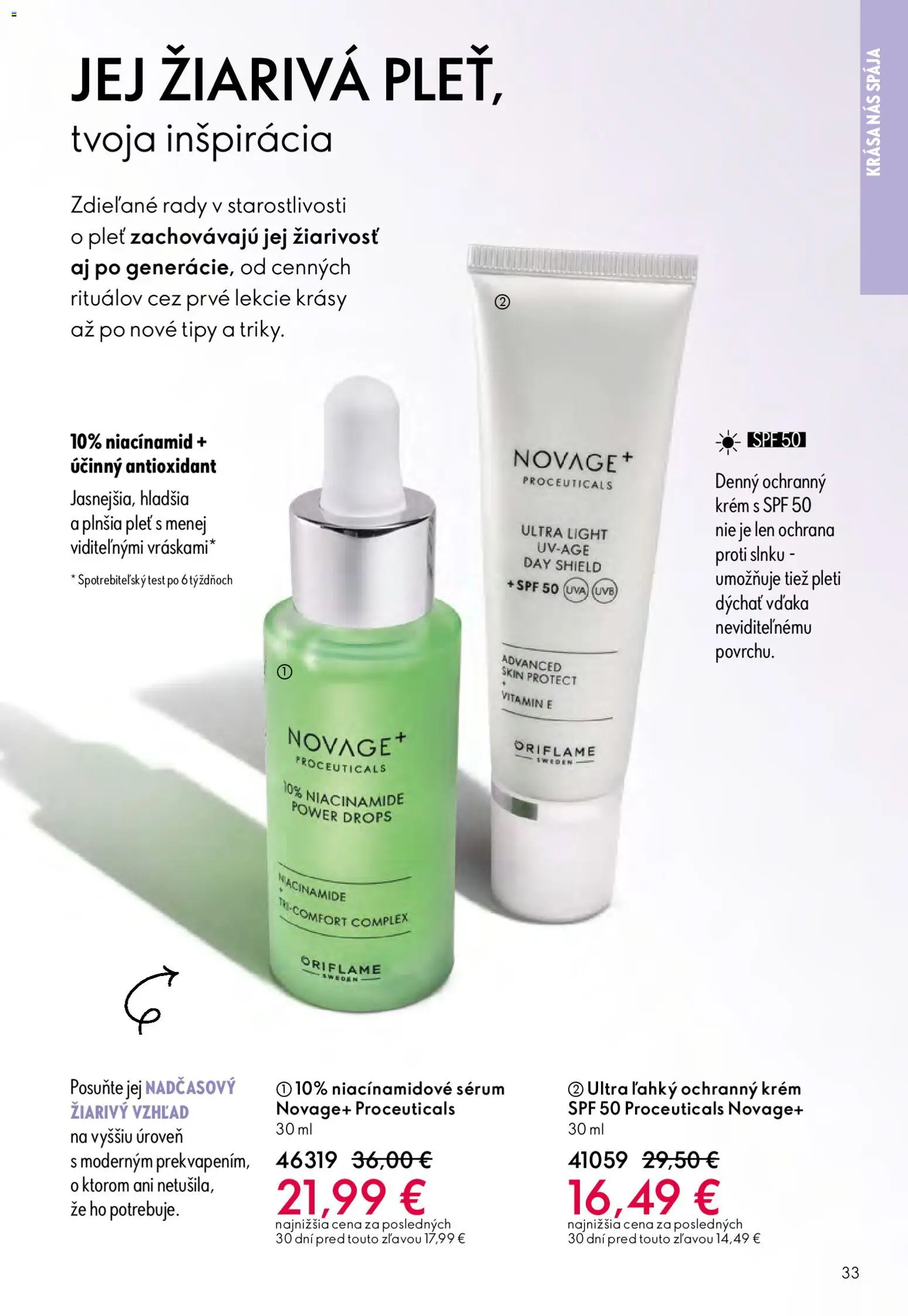 Nové Oriflame akcie – leták je platný od 06.05.2026 | Strana: 33 | Produkty: Krém