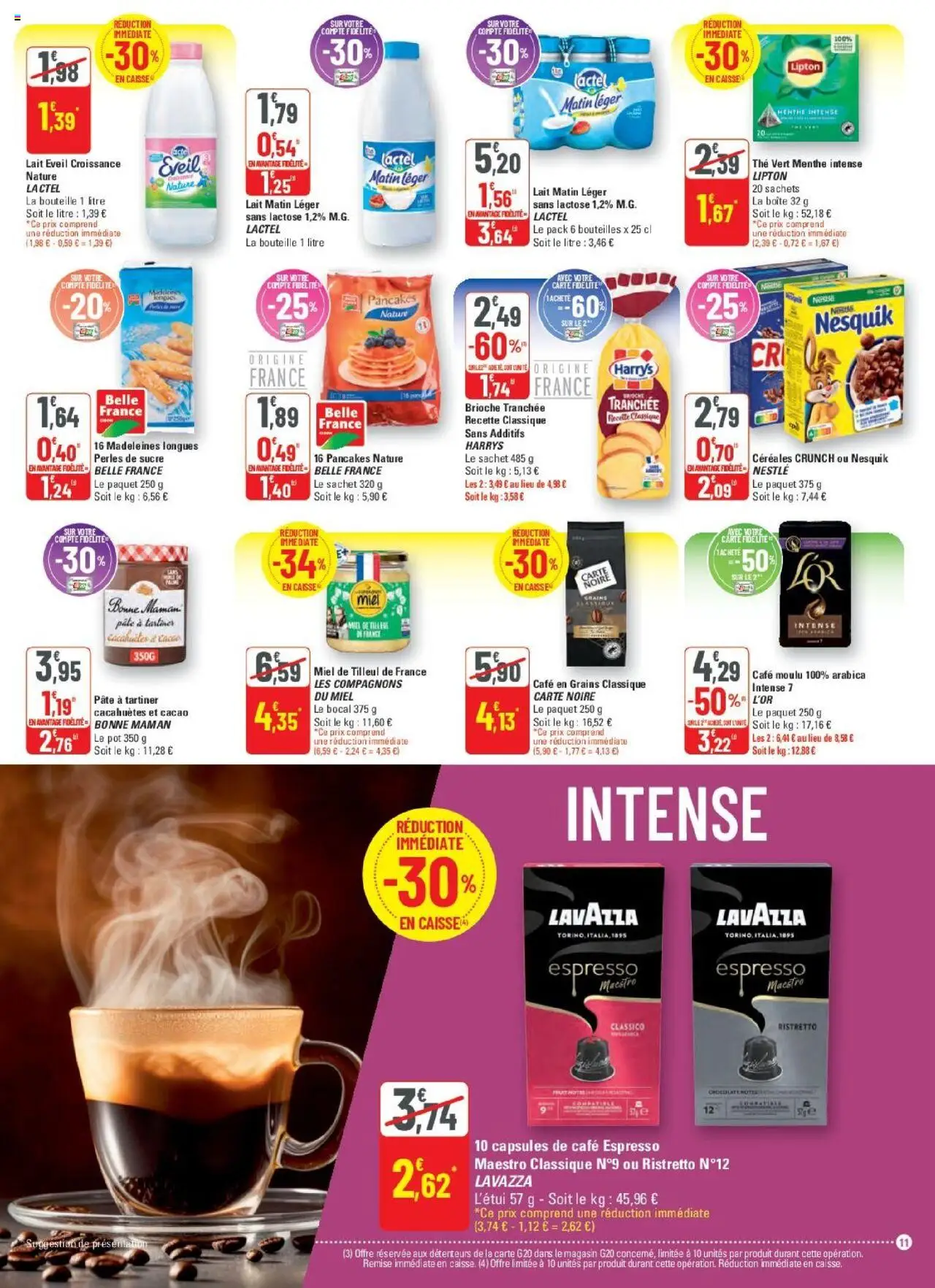  | Page: 12 | Produits: Menthe, Pâte à tartiner, Miel, Lait