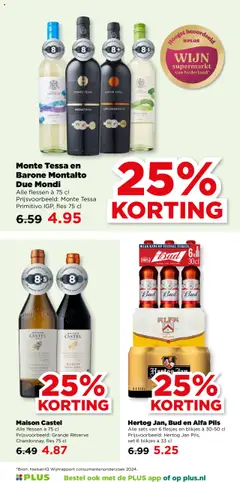 Plus - Folder week 43 - Voorbeeld van een folder van Plus, geldig van 22.10.2025 | Pagina: 31 | Producten: Wijn, Fles