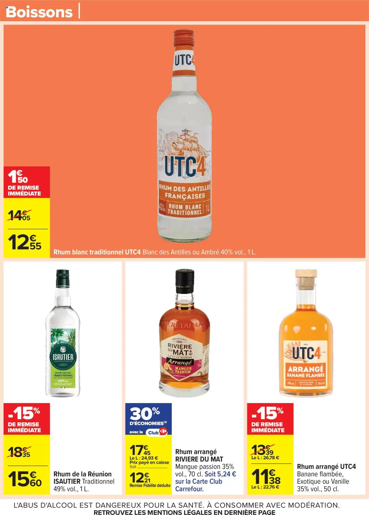  | Page: 59 | Produits: Mangue, Rhum, Rhum blanc traditionnel, Banane