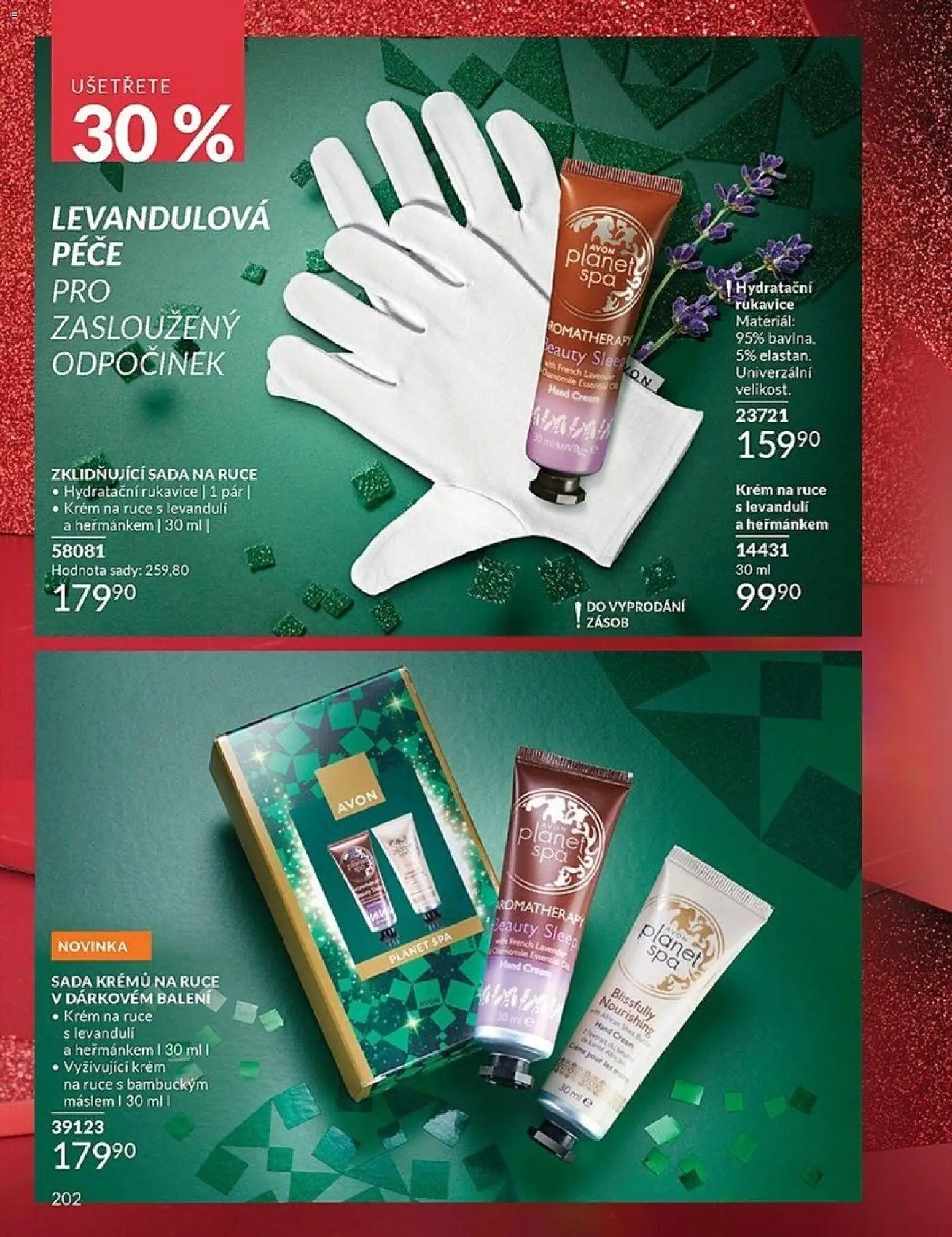 Avon Black Friday od 01.11.2025 | Strana: 202 | Produkty: Krém na ruce, Rukavice, Krém