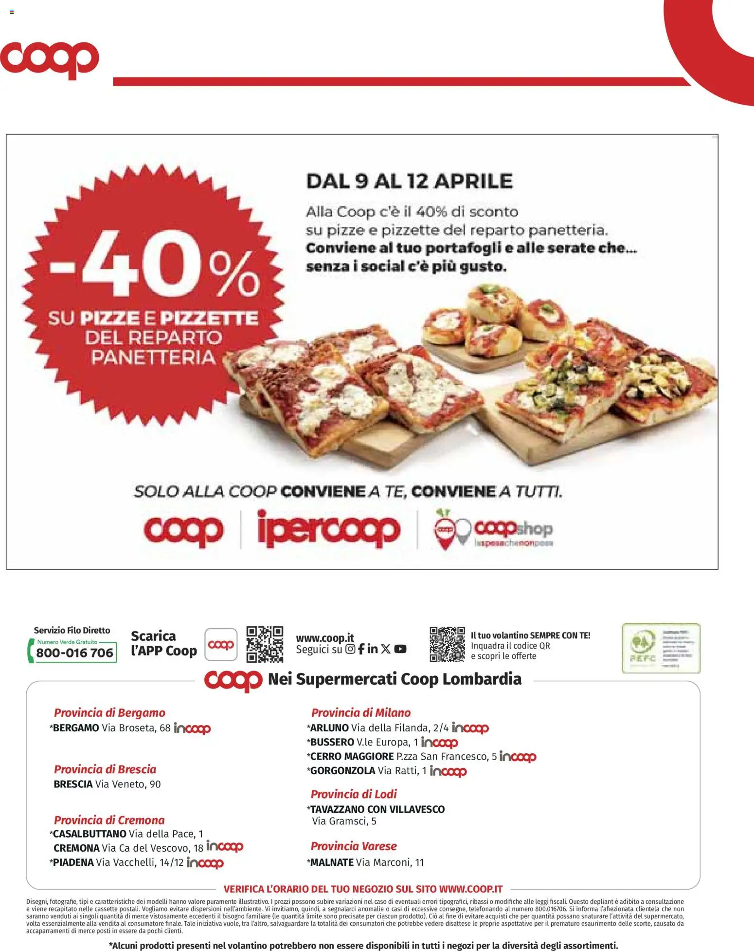 Volantino COOP del 07.04.2026 | Pagina: 5 | Prodotti: Tè