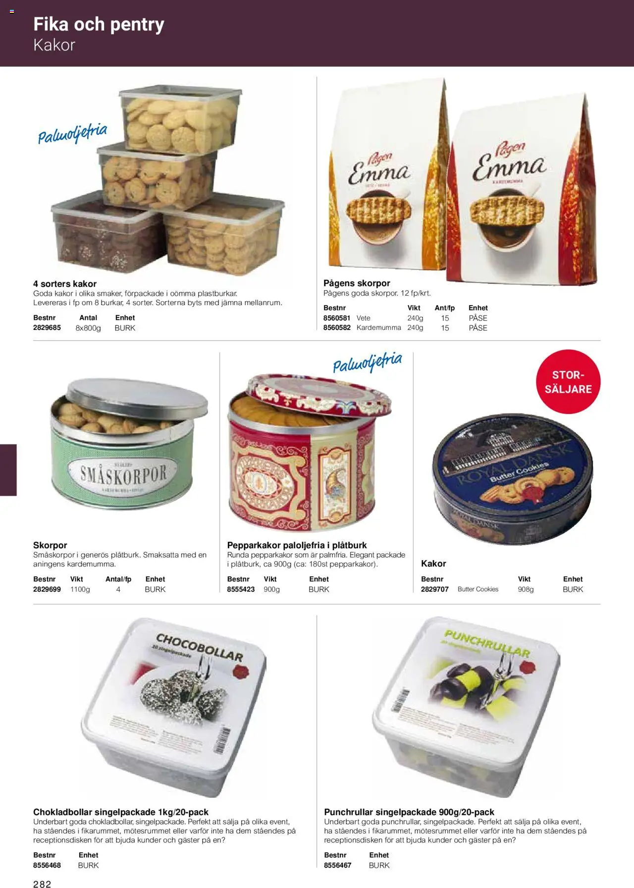 Office Depot reklamblad aktuell från 15.02.2024 | Sida: 284 | Produkter: Skorpor, Kardemumma