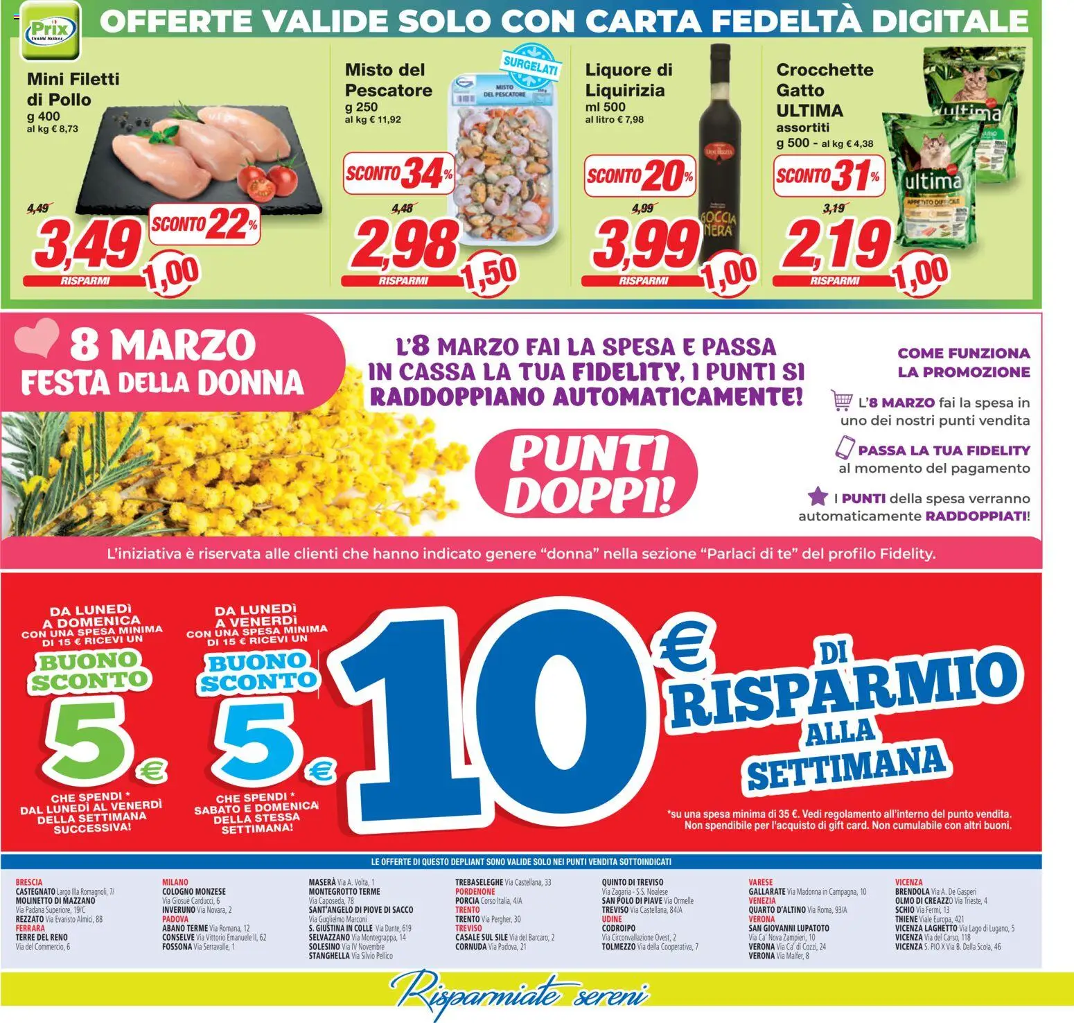 Volantino Prix del 06.03.2026 | Pagina: 29 | Prodotti: Pollo, Tè, Crocchette, Polo