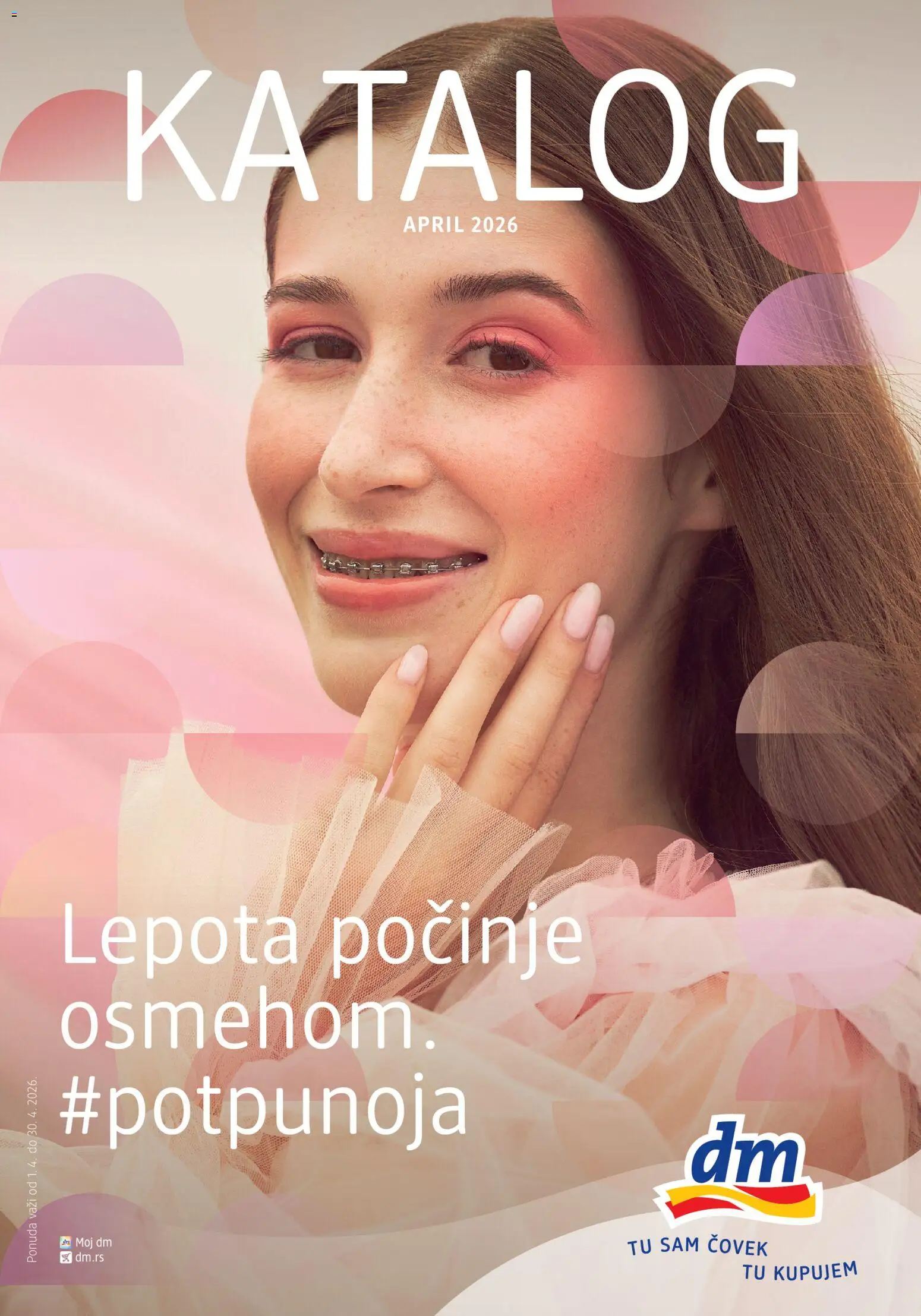 DM Drogerie katalog - važi od 01.04.2026 | Strana: 1