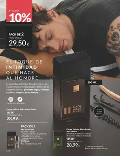 Eau de Toilette Black Suede Touch, 100 ml │ válido desde el 01.09.2025 | Página: 118 | Productos: Eau de toilette, Desodorante, Antitranspirante, Eau de parfum
