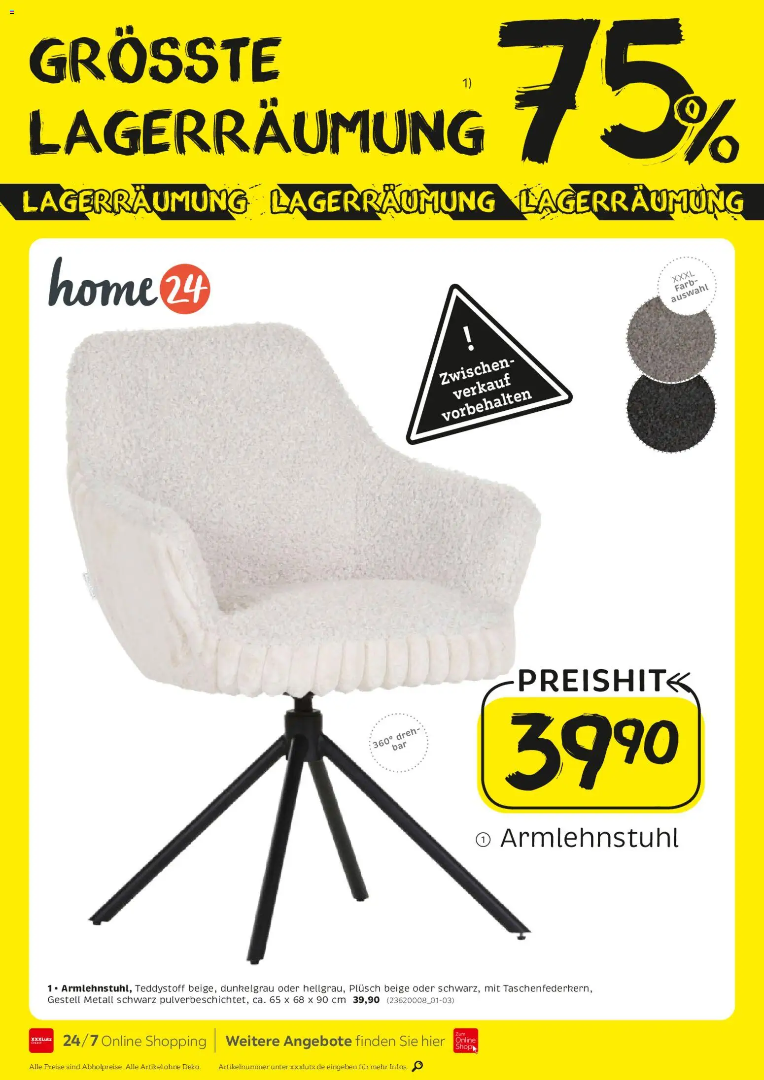 XXXL Lutz Größte Lagerräumung – gültig ab 01.03.2026 | Seite: 8