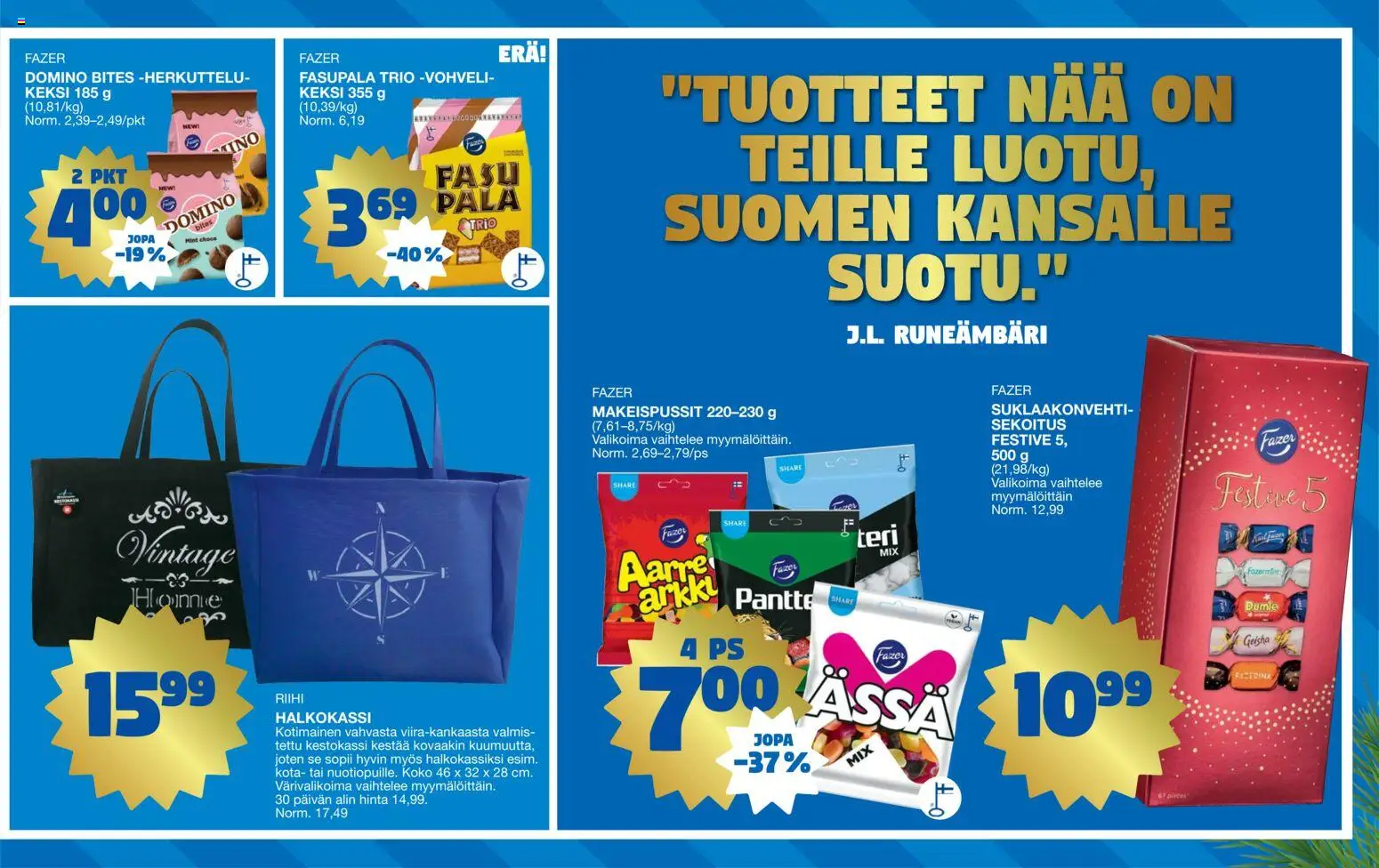 Tokmanni - Erikoisliite - Suomen Kansalliskauppa – voimassa 01.12.2025 alkaen | Sivu: 3