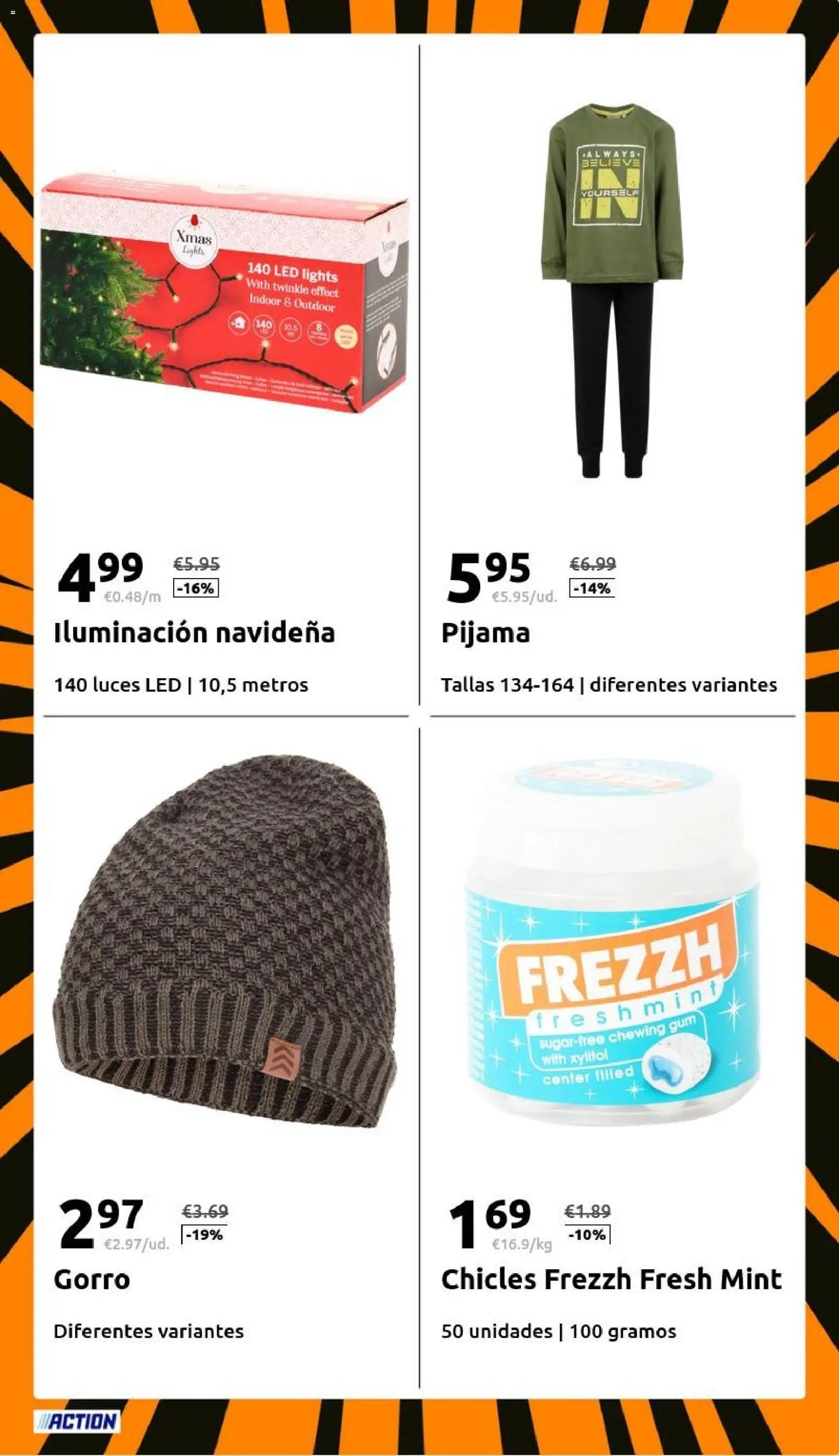 Action folleto │ válido desde el 26.11.2025 | Página: 19 | Productos: Pijama, Galette de chaise