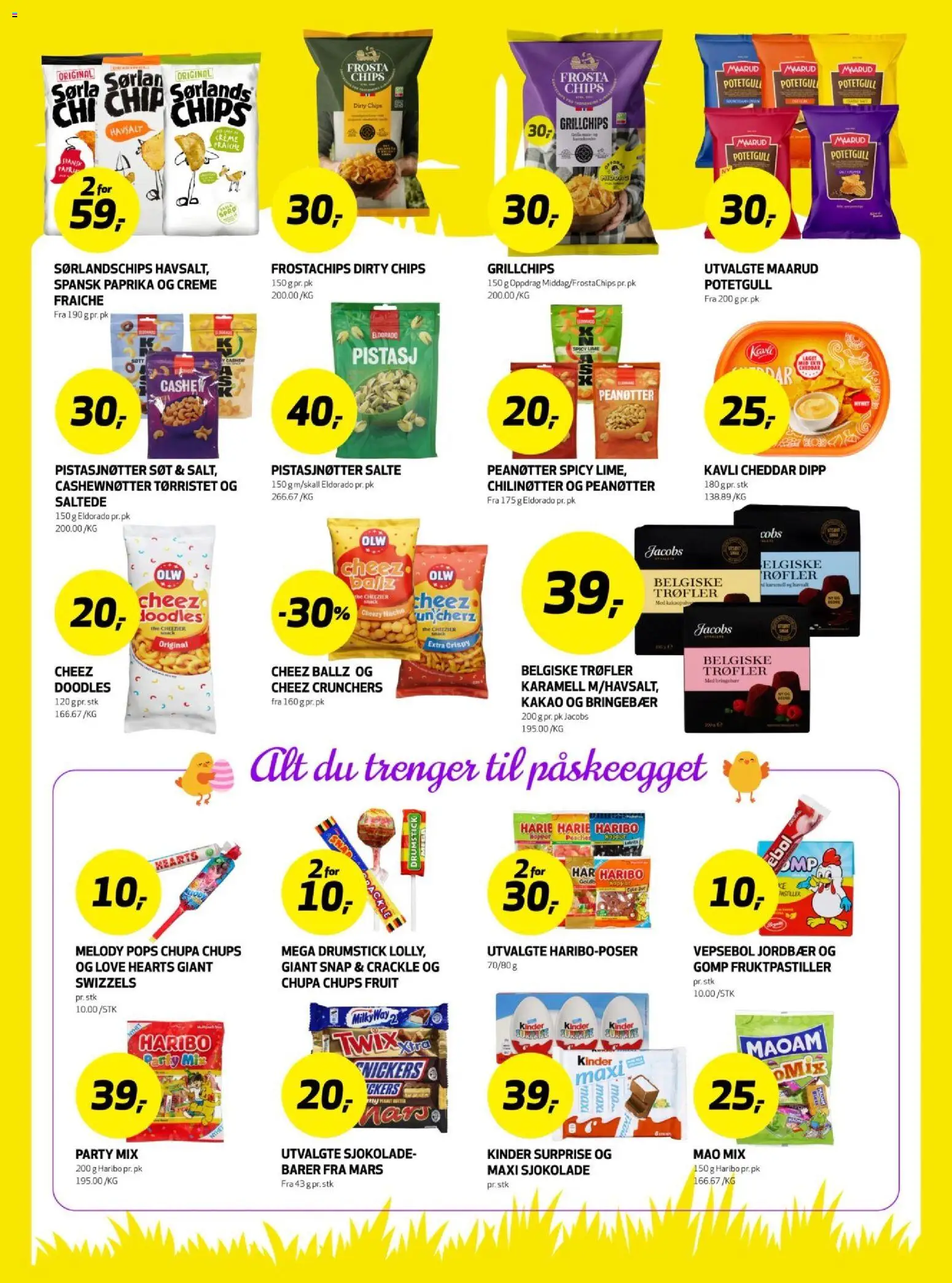 {H1} | Side: 18 | Produkter: Sjokolade, Jordbær, Cheddar, Орегано