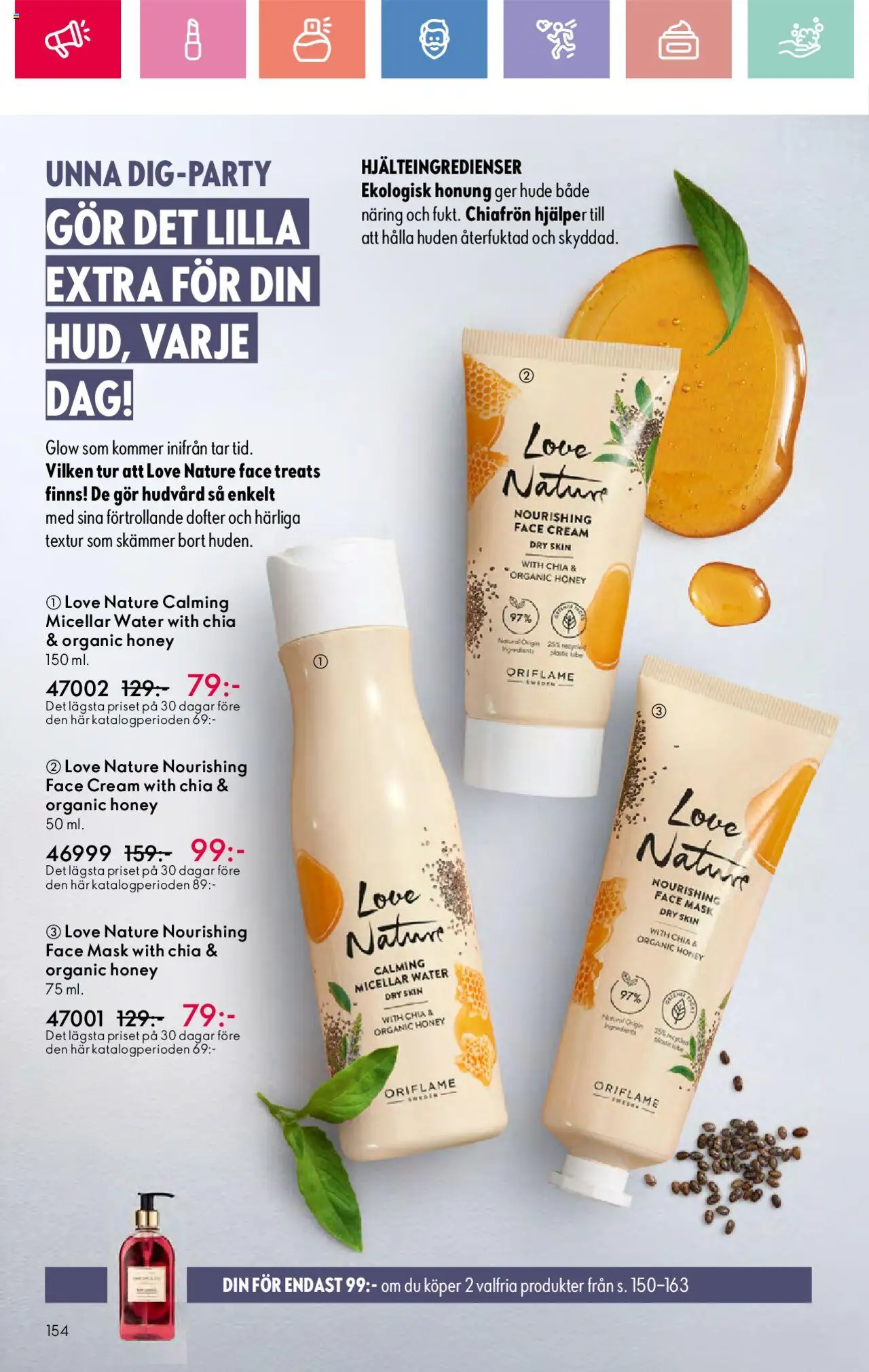 Oriflame reklamblad aktuell från 03.08.2025 | Sida: 154 | Produkter: Mask