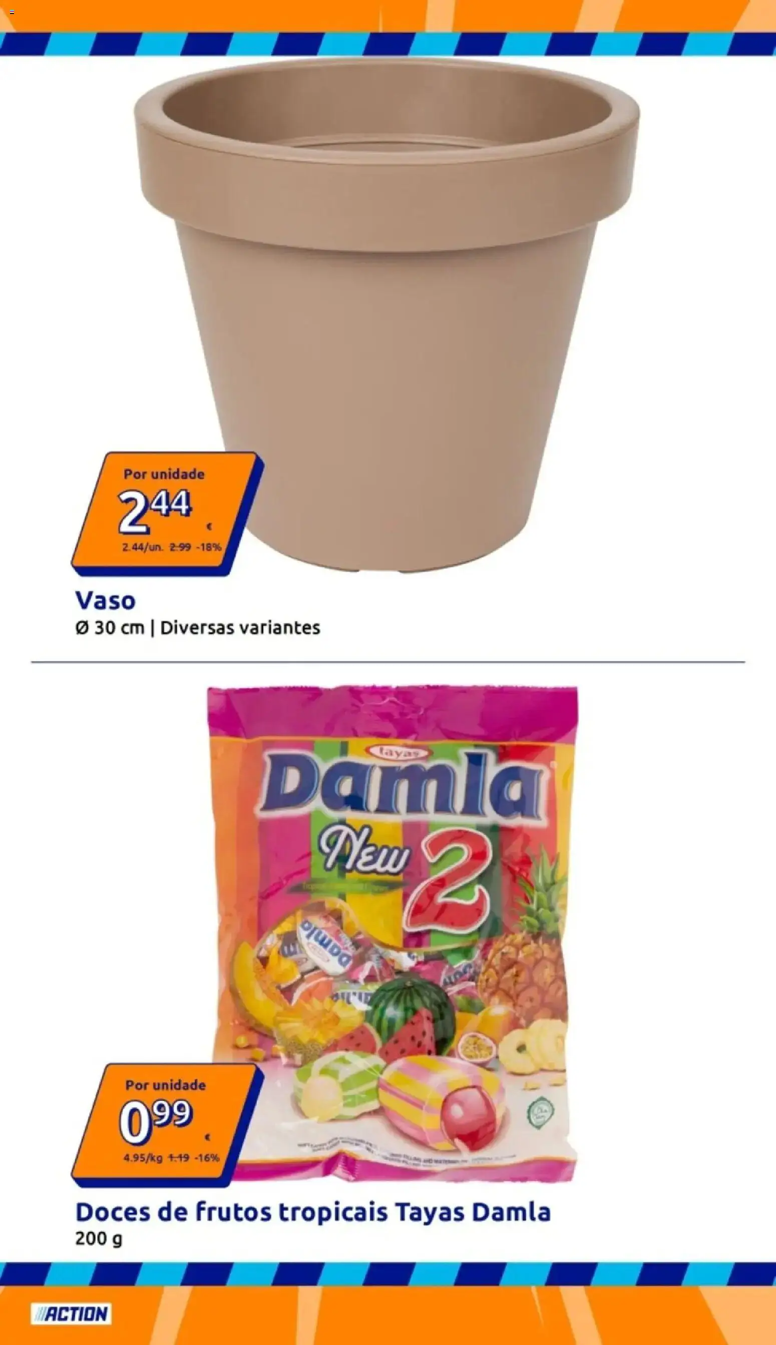 Action folheto │ válido de 29.04.2026 | Página: 18 | Produtos: Vaso, Doces