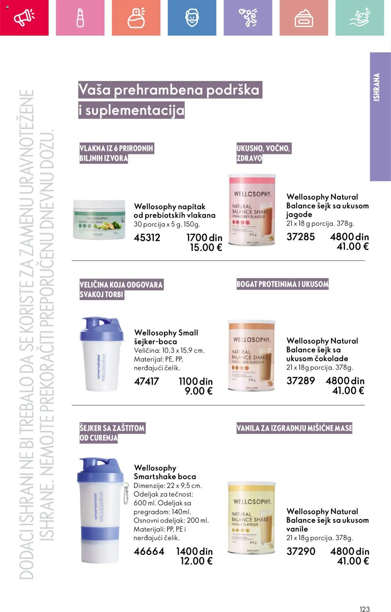Oriflame katalog - važi od 03.08.2025 | Strana: 123 | Proizvode: Jagode