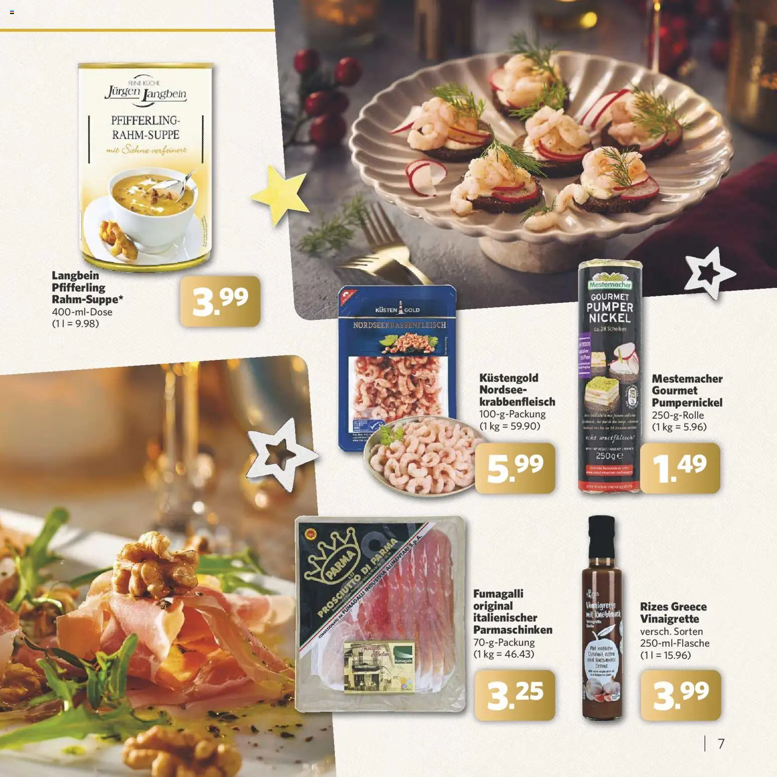 Combi - Festliche Momente – gültig ab 24.11.2025 | Seite: 7 | Produkte: Balsamico, Küche, Knoblauch, Sahne
