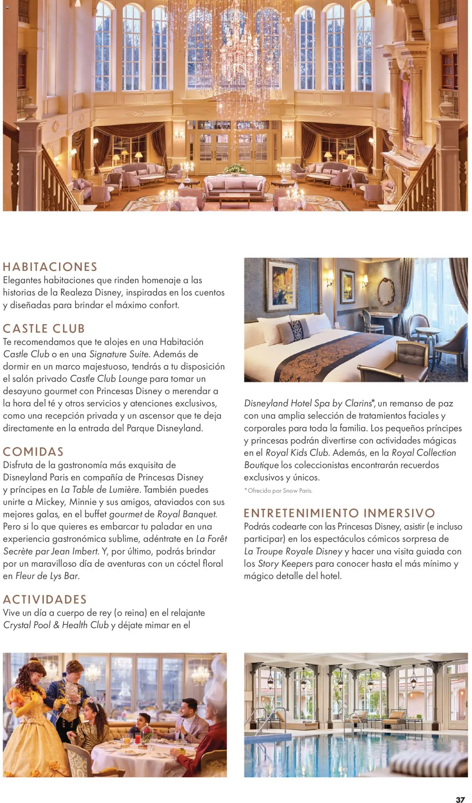 Viajes El Corte Inglés Folleto Disneyland Paris │ válido desde el 31.03.2026 | Página: 39 | Productos: Té, Marco