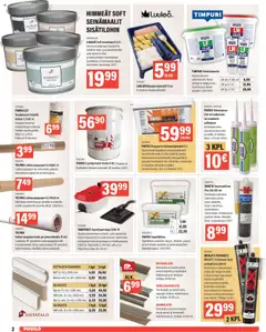 Puuilo tarjoukset – voimassa 08.09.2025 alkaen | Sivu: 2 | Tuotteet: Letku, Maalarinteippi, Paperi, Tee