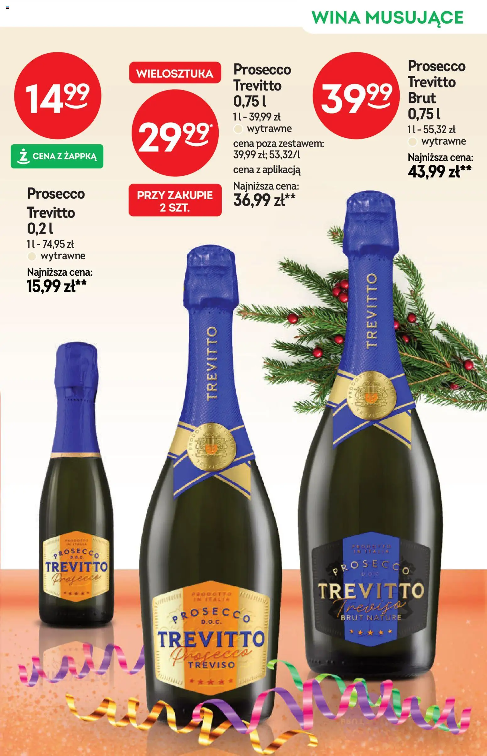 Żabka Gazetka - Katalog win od 10.12.2025 | Strona: 13 | Produkty: Prosecco