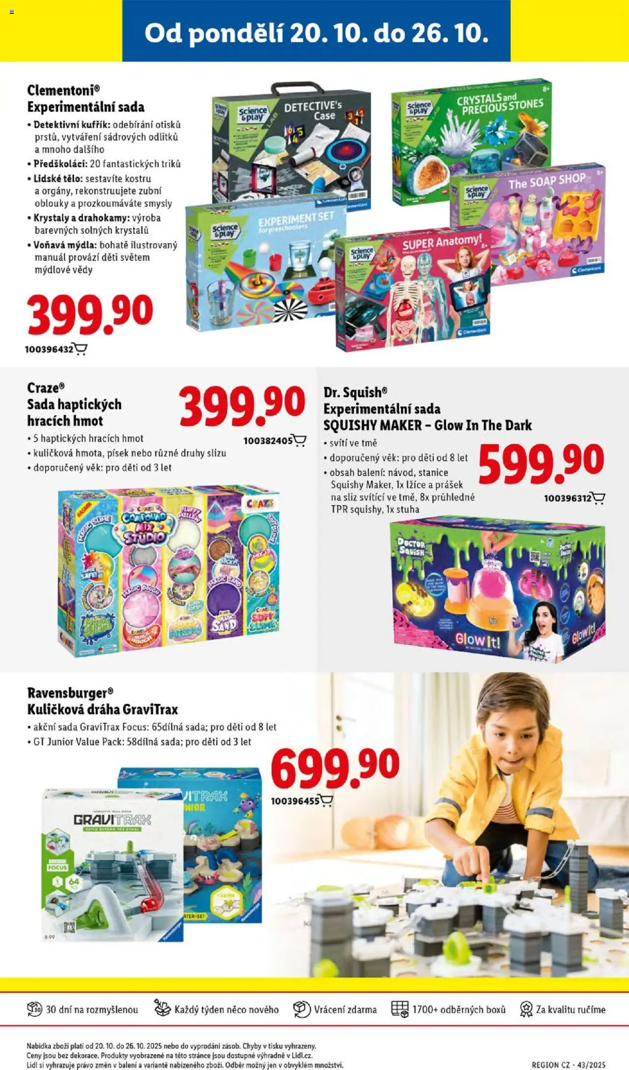 Lidl leták od 23.10.2025 | Strana: 31 | Produkty: Kufřík, Lžíce, Kuličková dráha, Písek