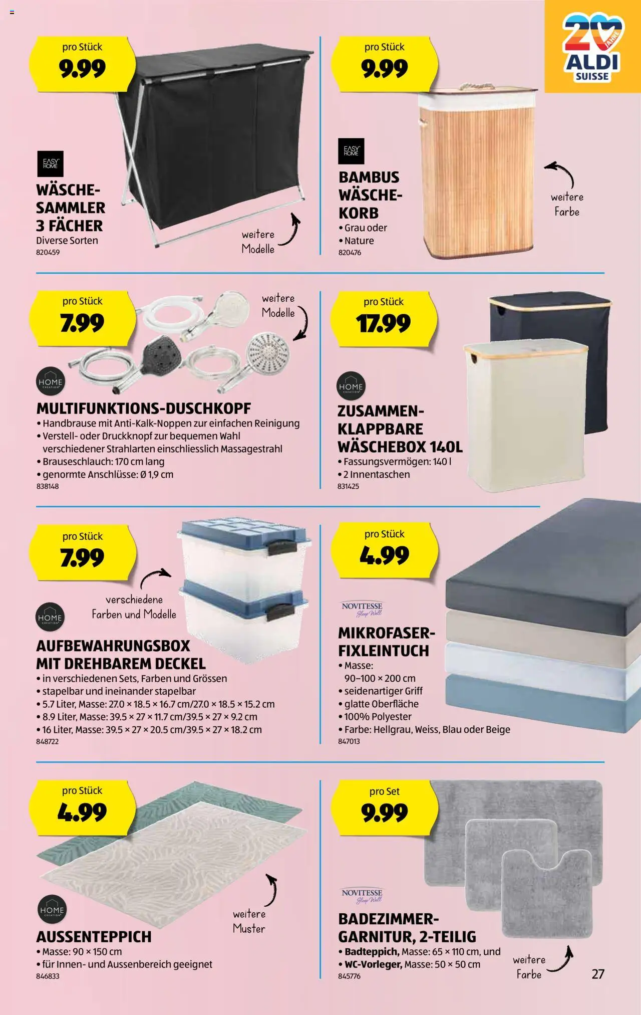 Aldi Aktionen ab 21.08.2025 | Seite: 28 | Produkte: Korb