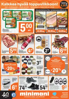 Minimani-mainoslehti voimassa 21.01.2026 alkaen