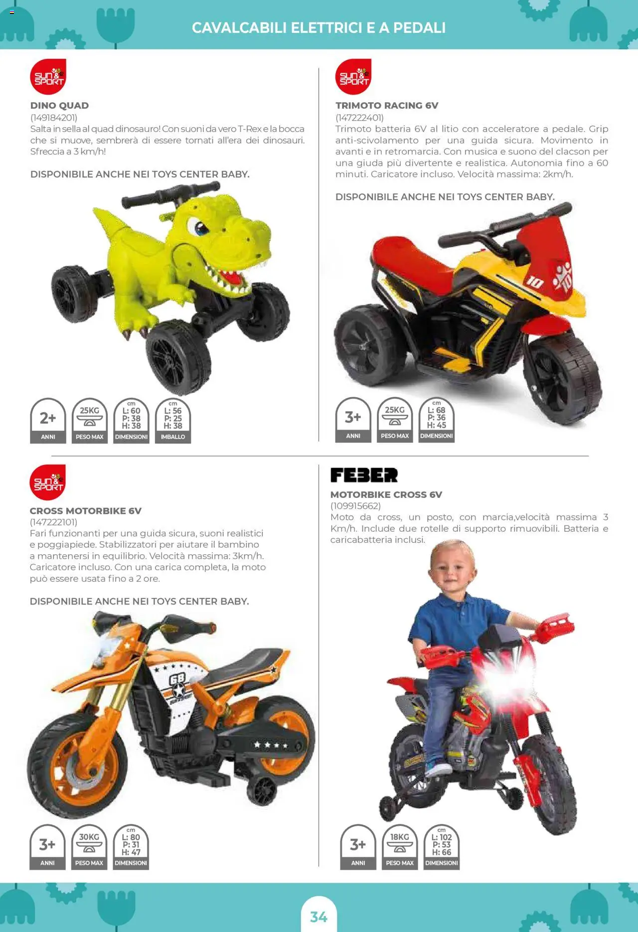 Volantino Toys Center del 03.04.2025 | Pagina: 36 | Prodotti: Batteria