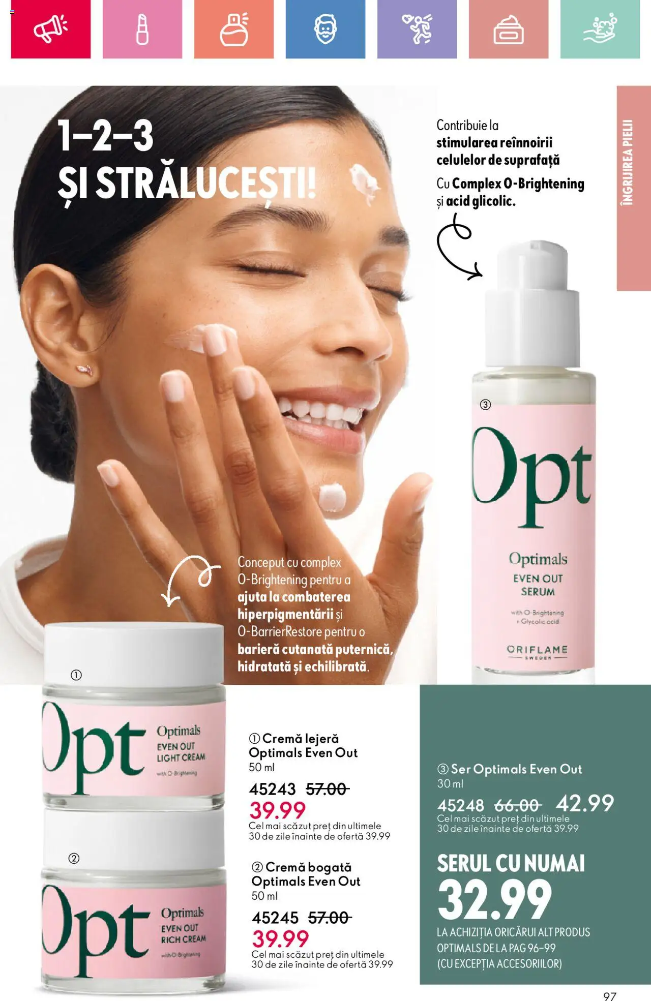 Oriflame catalog 11 2025 – valabil de la 27.07.2025 | Pagină: 97 | Produse: Serum, Cremă