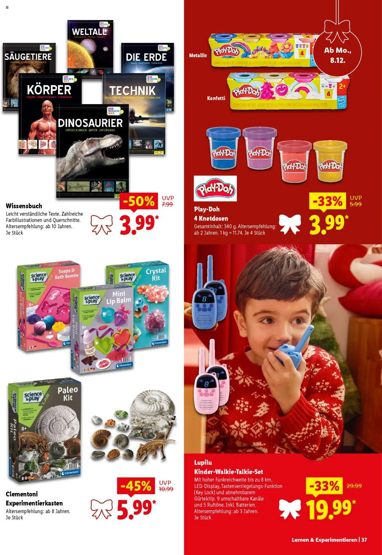 Lidl - Prospekt – gültig ab 11.10.2025 | Seite: 37 | Produkte: Batterien, Lip Balm
