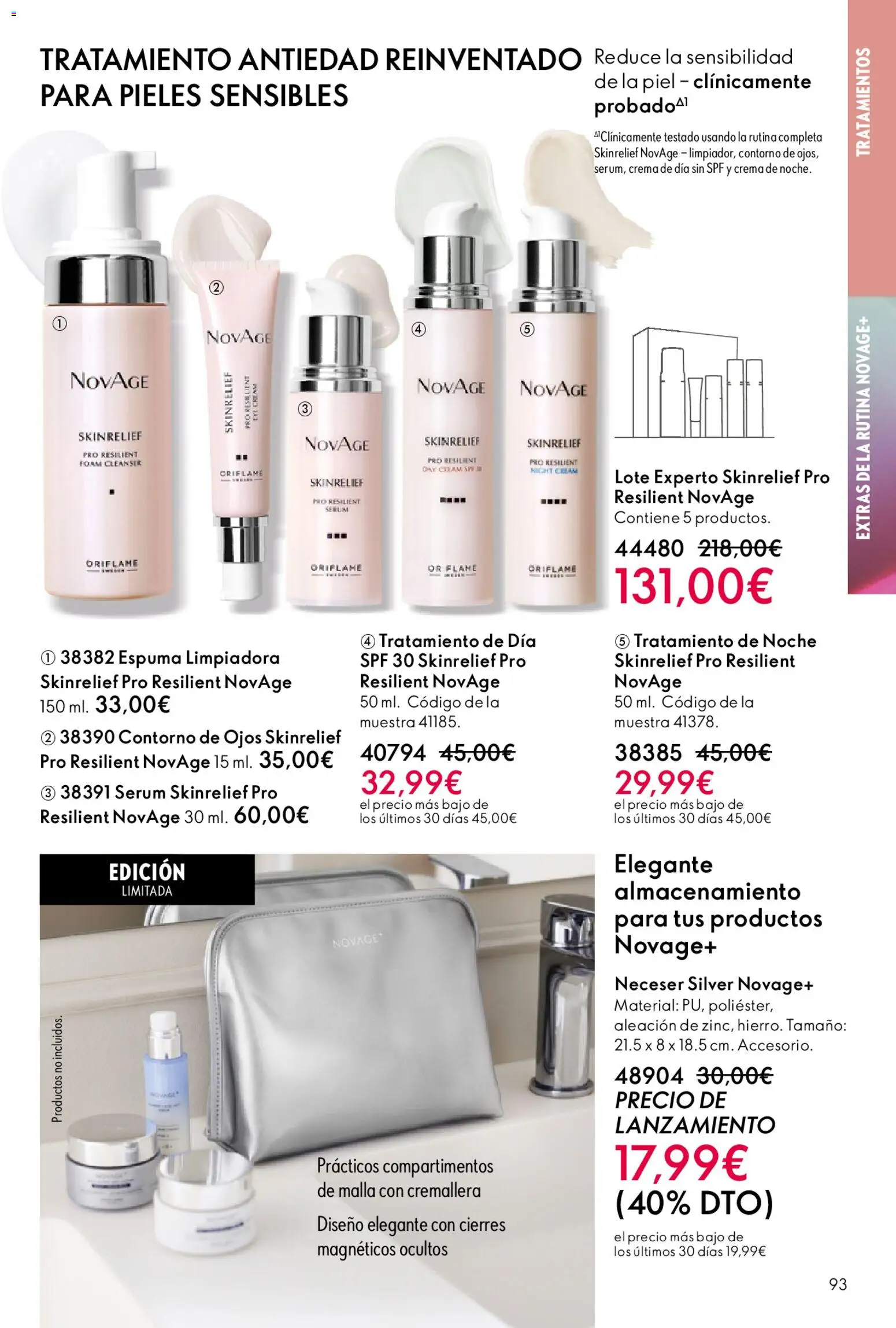 Oriflame - Catálogo Campaña 6 │ válido desde el 22.04.2026 | Página: 93 | Productos: Sérum, Crema, Crema de día, Neceser