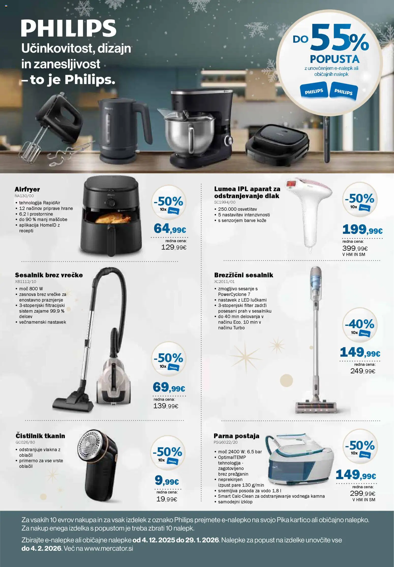 Novi Mercator katalog ponudbe – veljaven od 14.01.2026 | Stran: 32 | Izdelki: Sesalnik, Generator