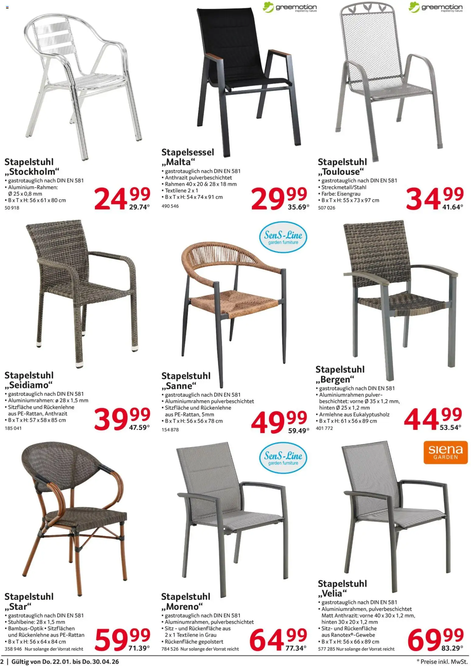 Selgros Außengastronomie – gültig ab 22.01.2026 | Seite: 2