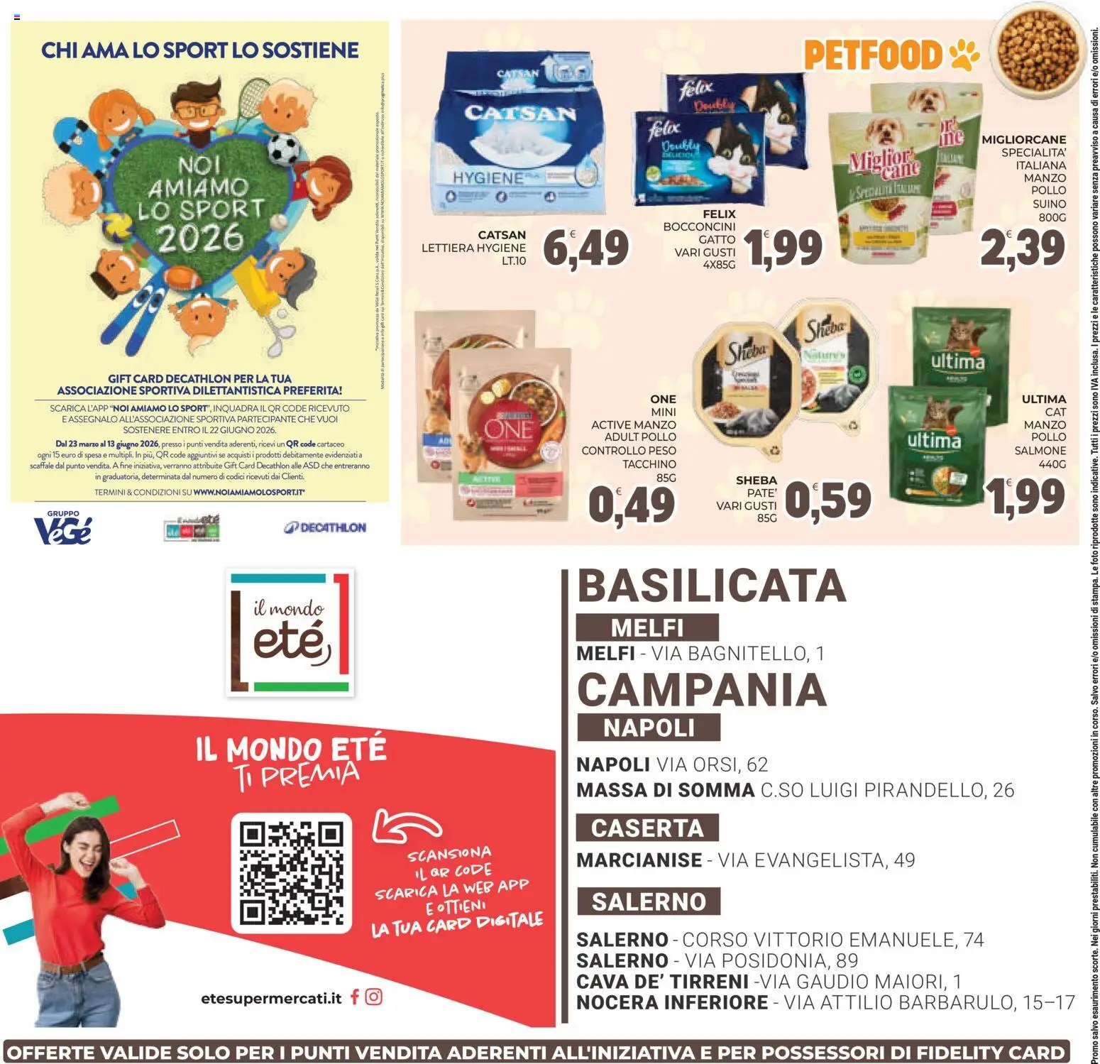 Volantino Eté del 07.04.2026 | Pagina: 24 | Prodotti: Pollo, Salmone, Manzo, Suino