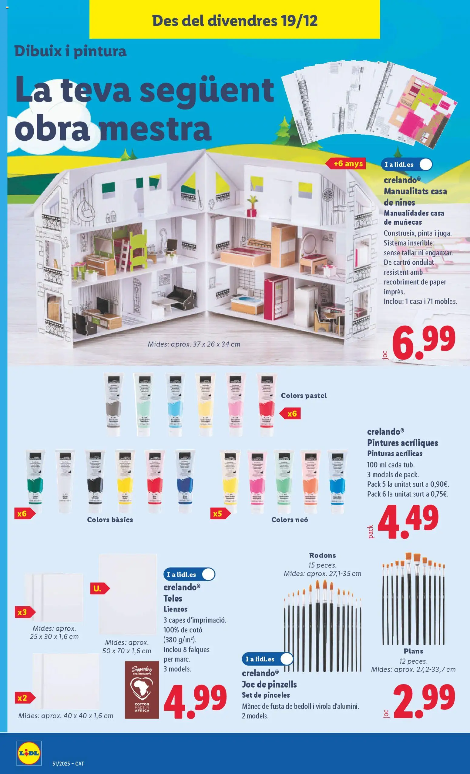 Lidl folleto de bazar │ válido desde el 15.12.2025 | Página: 34 | Productos: Casa de muñecas