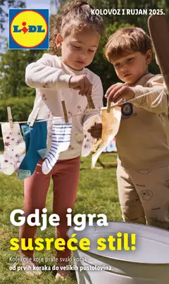 Gdje igra susreće stil! Lidl - Pregled kataloga iz trgovine Lidl, vrijedi od 01.08.2025