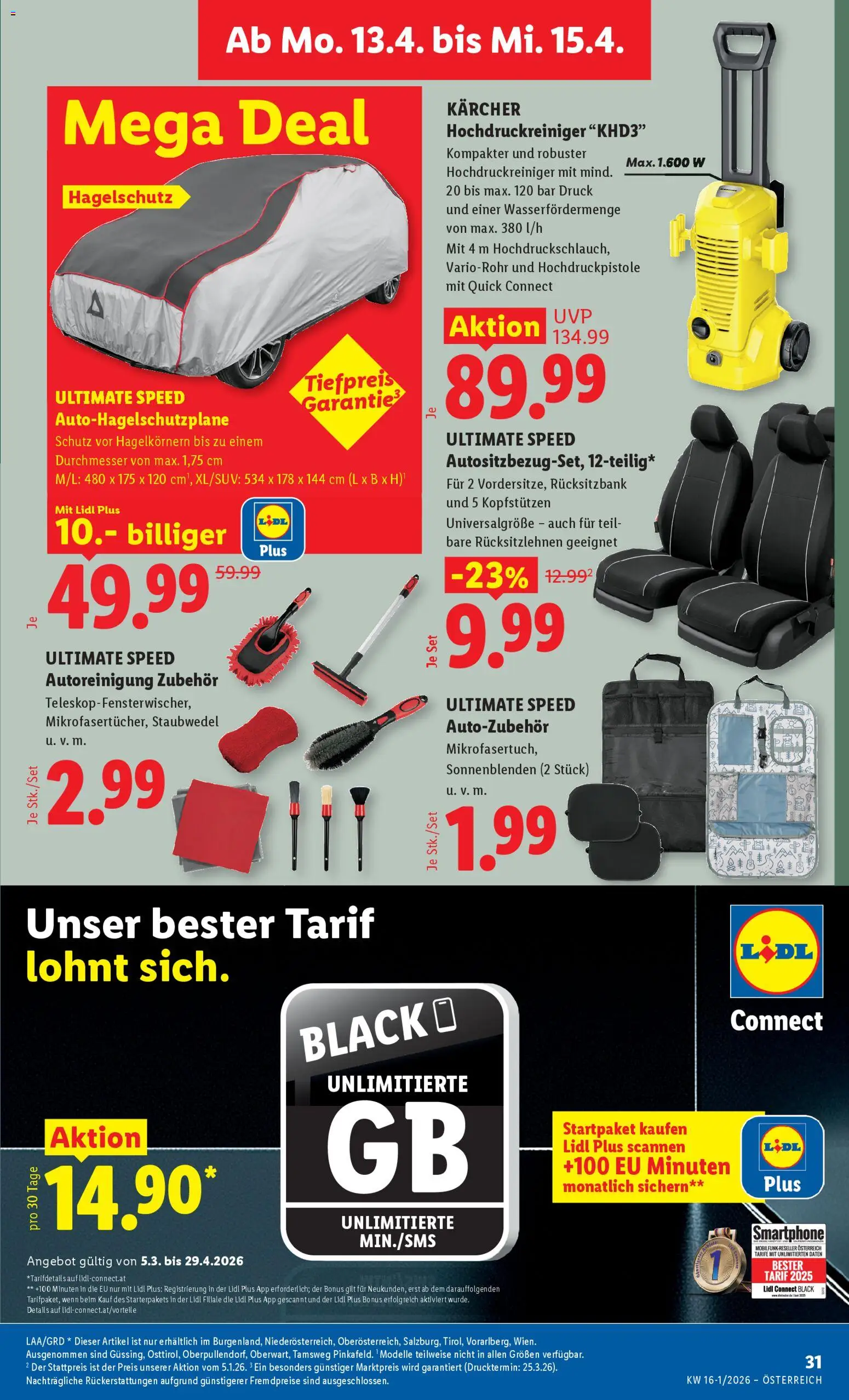 Lidl Flugblatt - Eisenstadt, Ebenfurth, Mattersburg gültig ab 08.04.2026 | Seite: 34 | Produkte: Smartphone
