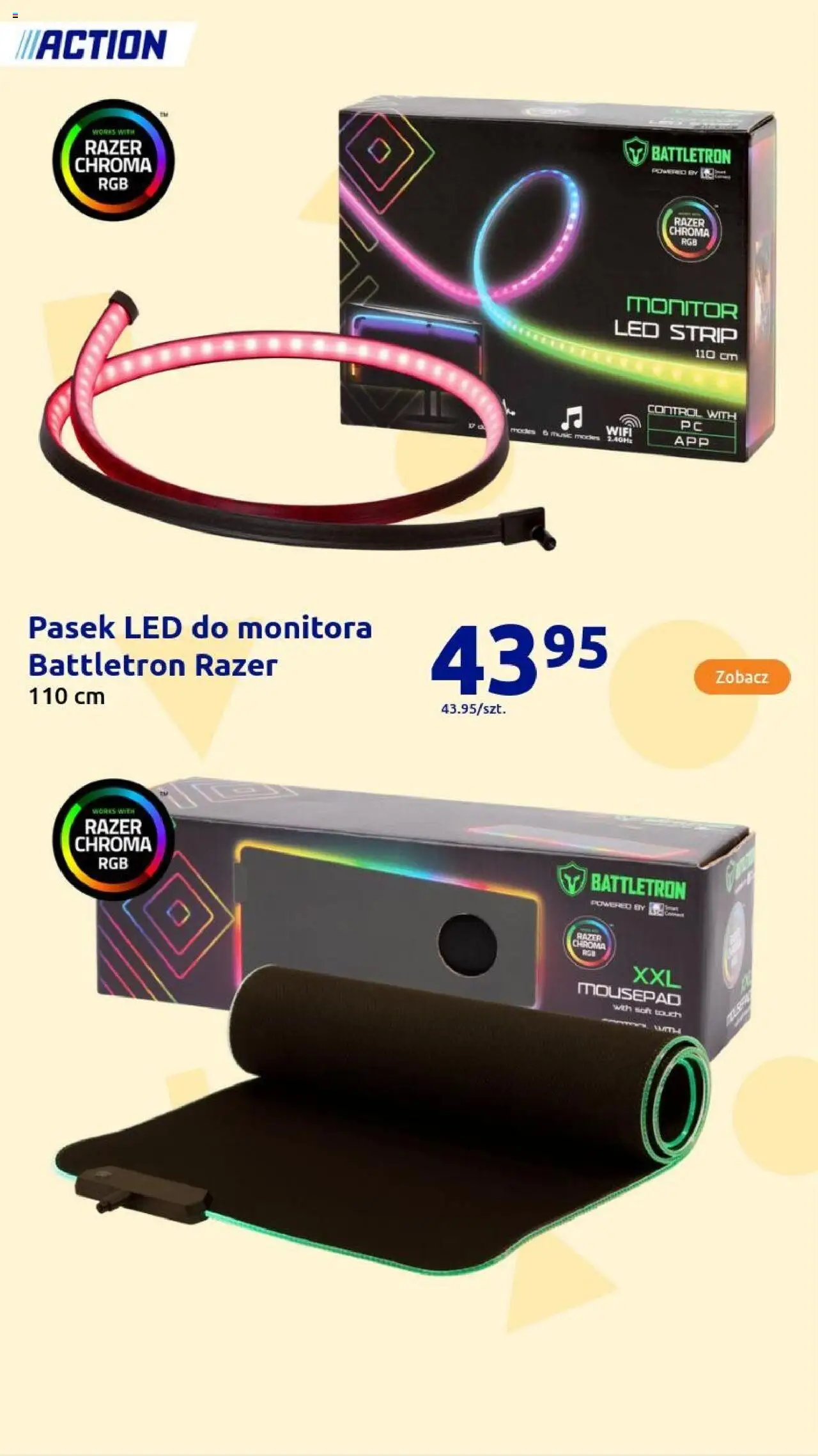 Action Gazetka - Presents od 08.10.2025 | Strona: 151 | Produkty: Monitor, Pasek