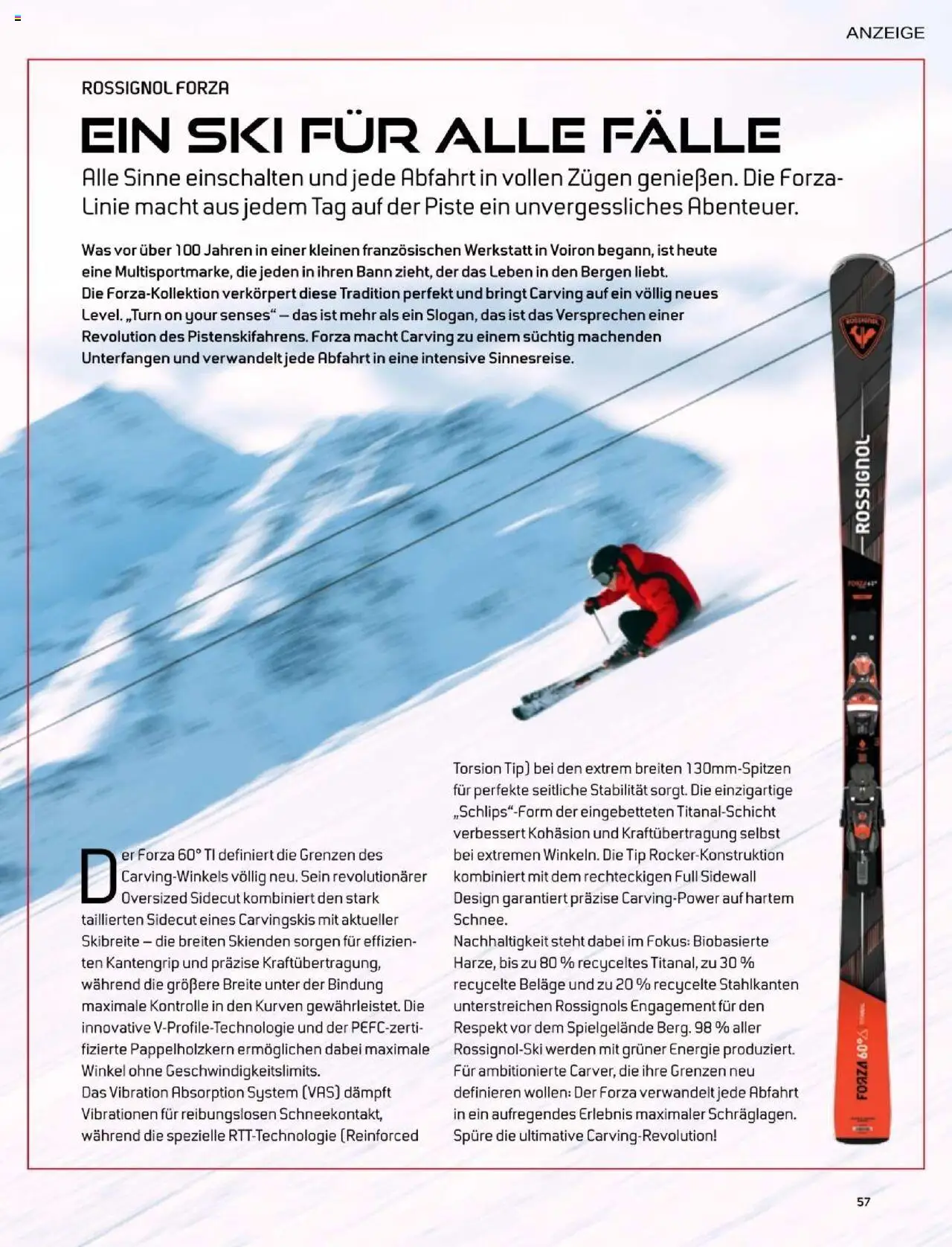 Sport2000 Prospekt Home of Schnee erleben – gültig ab 23.09.2025 | Seite: 57 | Produkte: Ski
