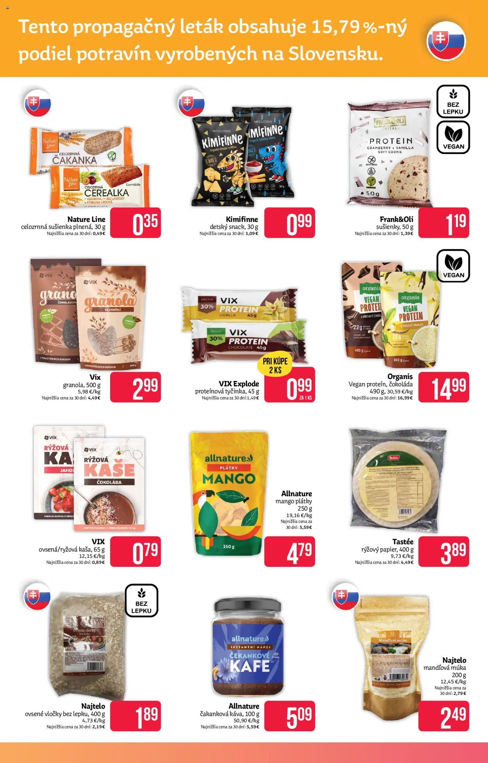 Nové Teta drogerie akcie – leták je platný od 27.04.2026 | Strana: 11 | Produkty: Káva, Protein, Čokoláda, Vločky