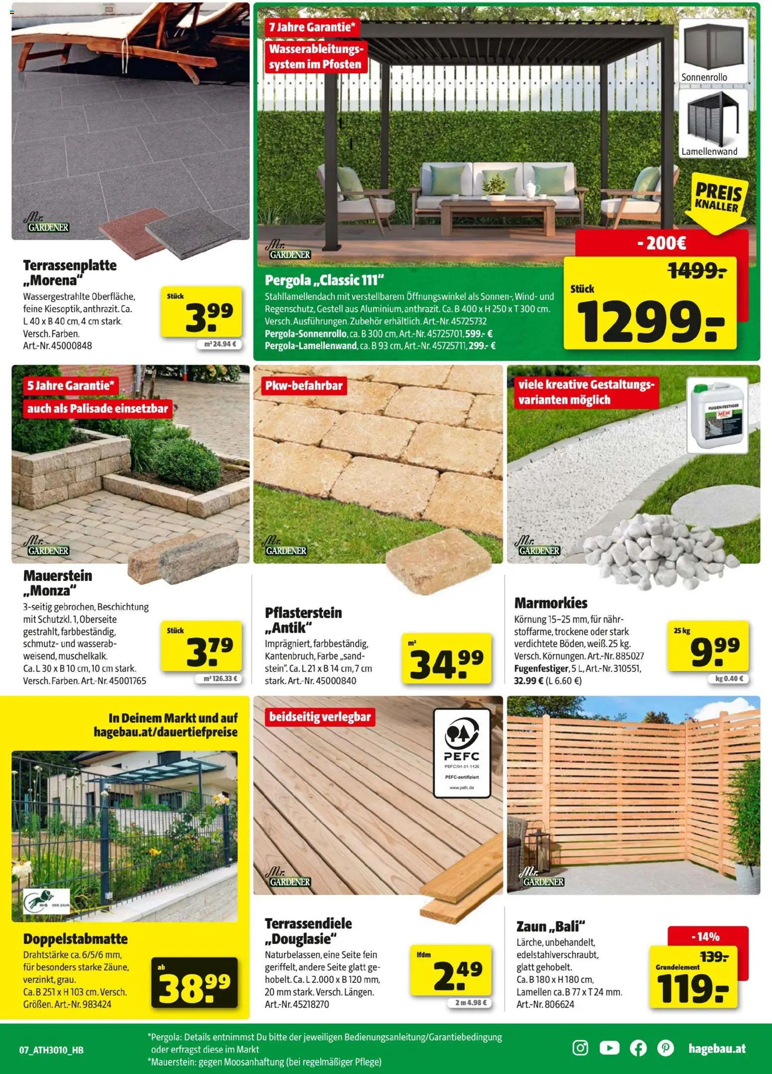 Hagebau Flugblatt gültig ab 24.02.2026 | Seite: 7