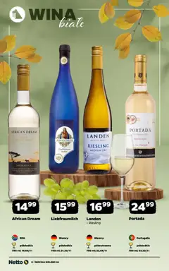 Netto gazetka - Wina od 01.09.2025 | Strona: 6 | Produkty: Riesling