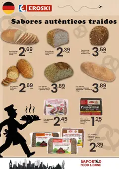 Eroski - Productos de Importación │ válido desde el 12.06.2025 | Página: 2 | Productos: Pan, Zanahoria, Pan integral