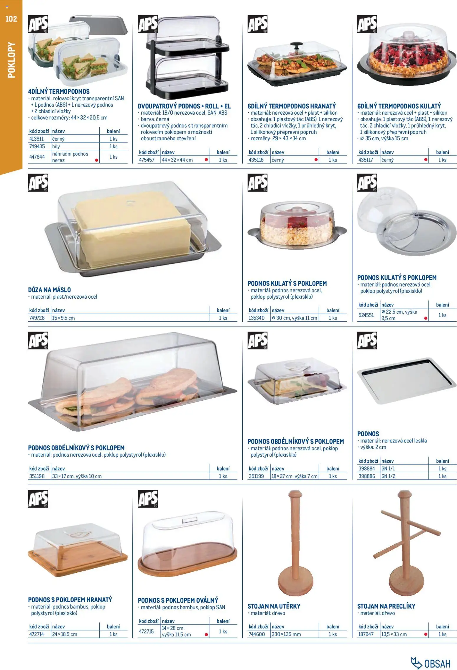 Makro leták - Gastro vybavení a zařízení od 01.02.2026 | Strana: 102 | Produkty: Dóza na máslo, Máslo, Dóza, Utěrky