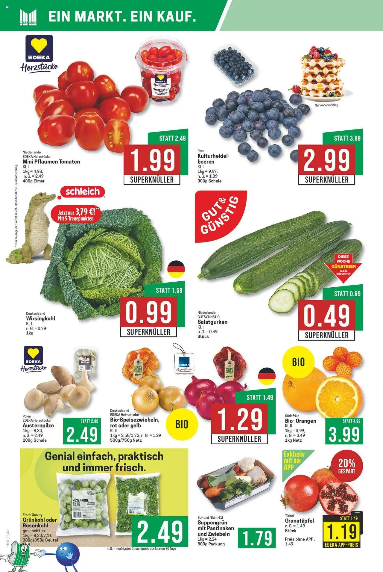 Marktkauf Prospekt 	 – gültig ab 06.10.2025 | Seite: 2 | Produkte: Granatapfel, Orangen, Tomaten, Zwiebeln