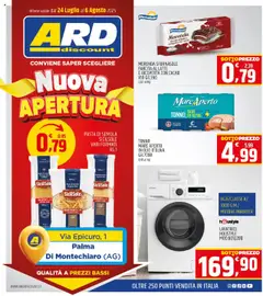 Anteprima del volantino ARD Discount Nuova Apertura Palma catalogo valido a partire dal 24.07.2025