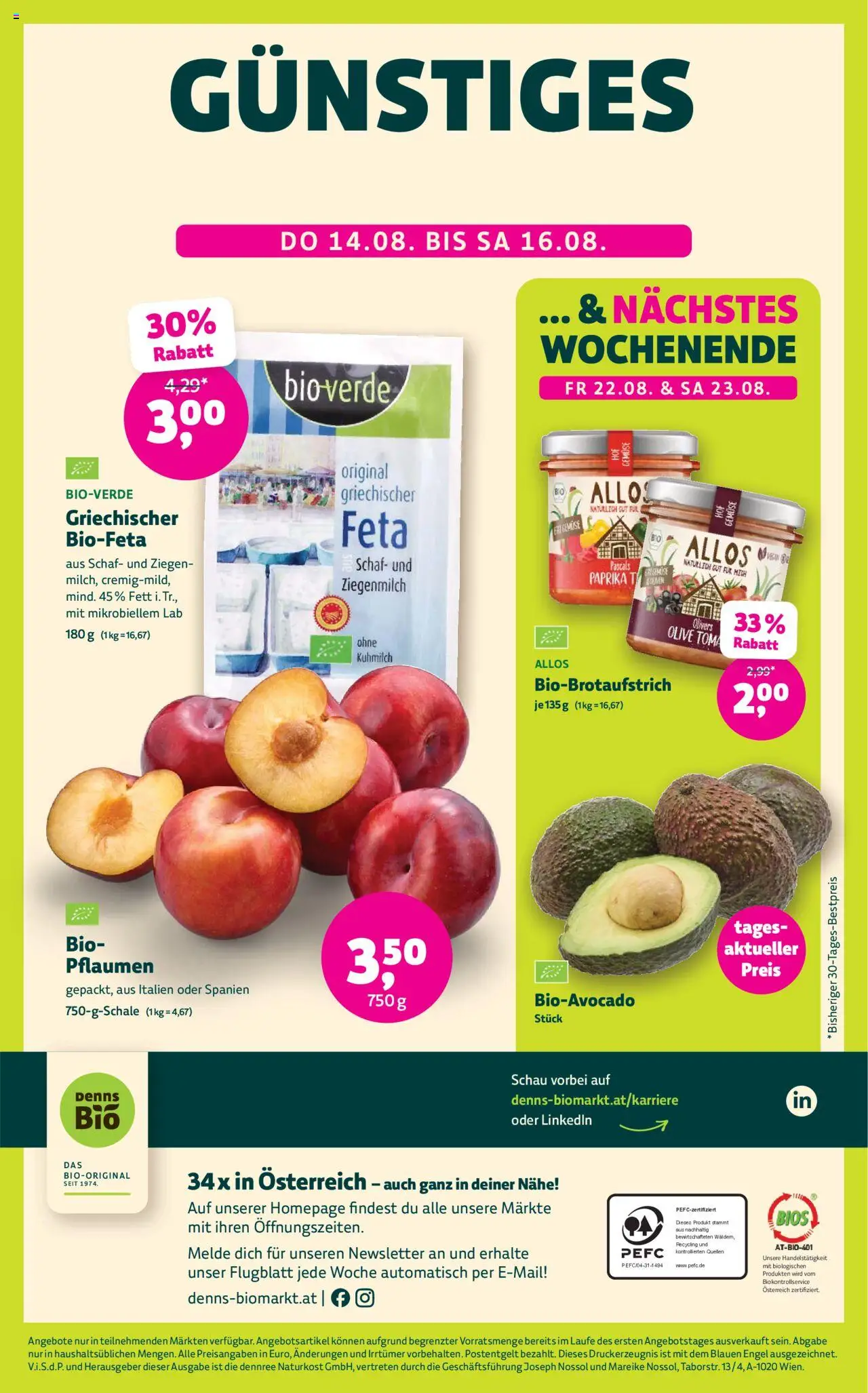 Denns BioMarkt Angebote gültig ab 13.08.2025 | Seite: 12 | Produkte: Gemüse