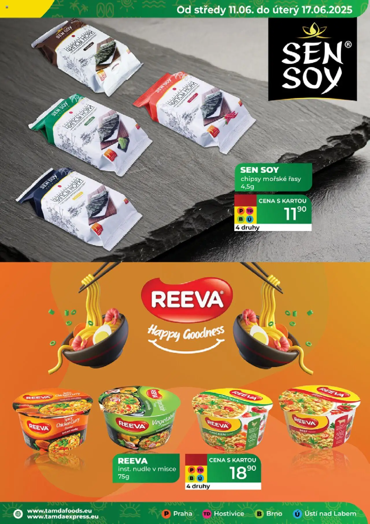 Tamda Foods leták od 11.06.2025 | Strana: 53 | Produkty: Mořské řasy, Chipsy, Nudle