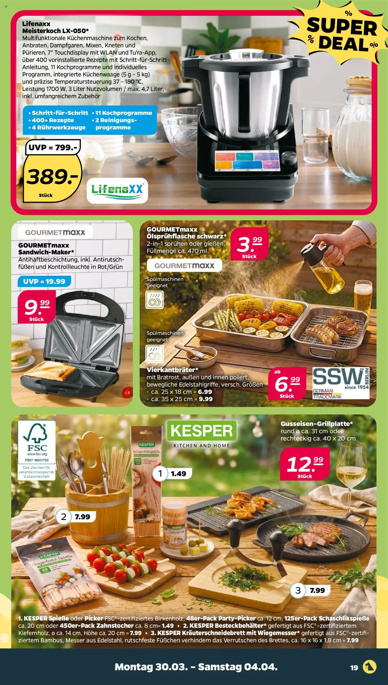 Netto Prospekt 	 – gültig ab 30.03.2026 | Seite: 25 | Produkte: Spieße