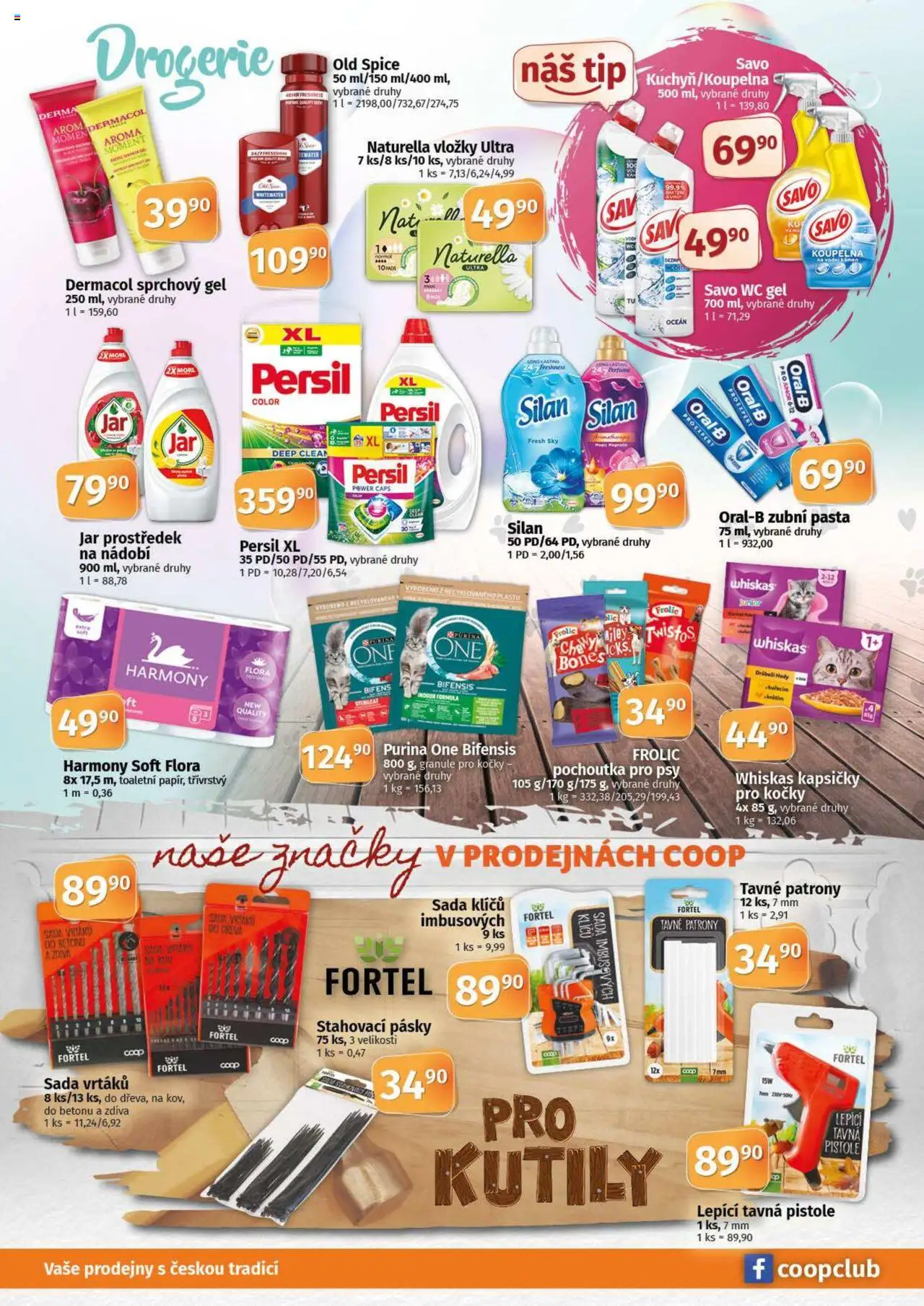Coop leták - Tuty od 04.06.2025 | Strana: 8 | Produkty: Purina, Silan, Flora, Jar