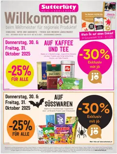 Sutterlüty Flugblatt ab 30.10.2025 gültig