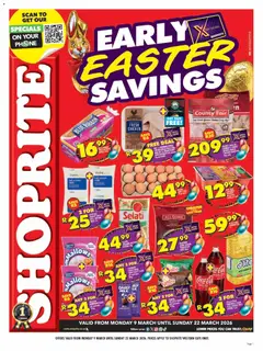 Shoprite specials catalogue – valid from 09.03.2026