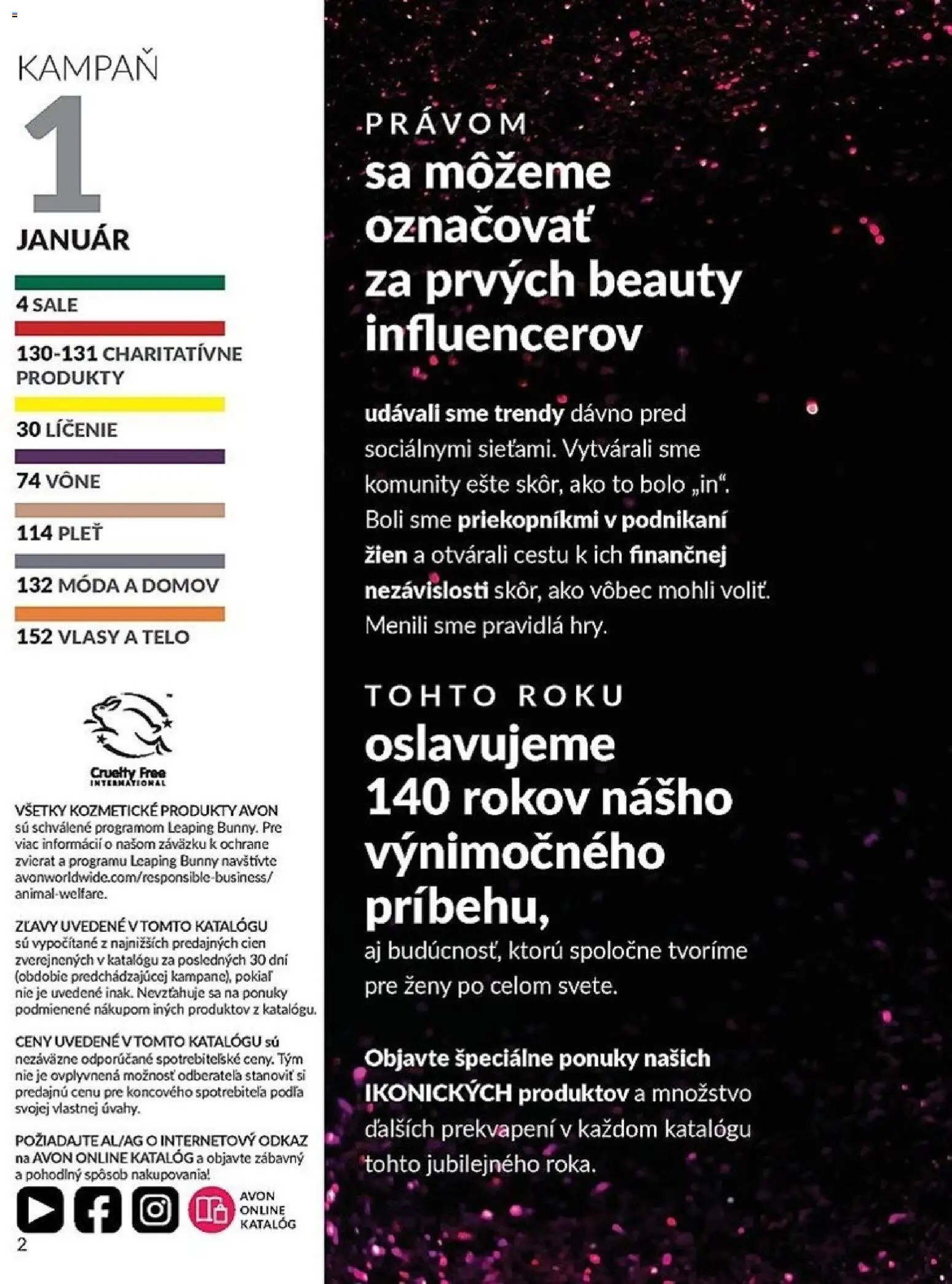Nové Avon akcie – leták je platný od 01.01.2026 | Strana: 2